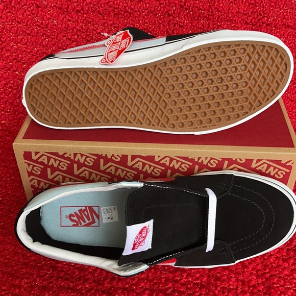 Vans Sk8-Low 2-Tone Black/Winter Sky MENS - Picture 4 of 16